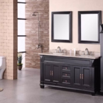 American-Style-Hot-Sell-Solid-Wood-Bathroom-Cabinet-with-Side-Vanity Bathroom Furniture in Lahore