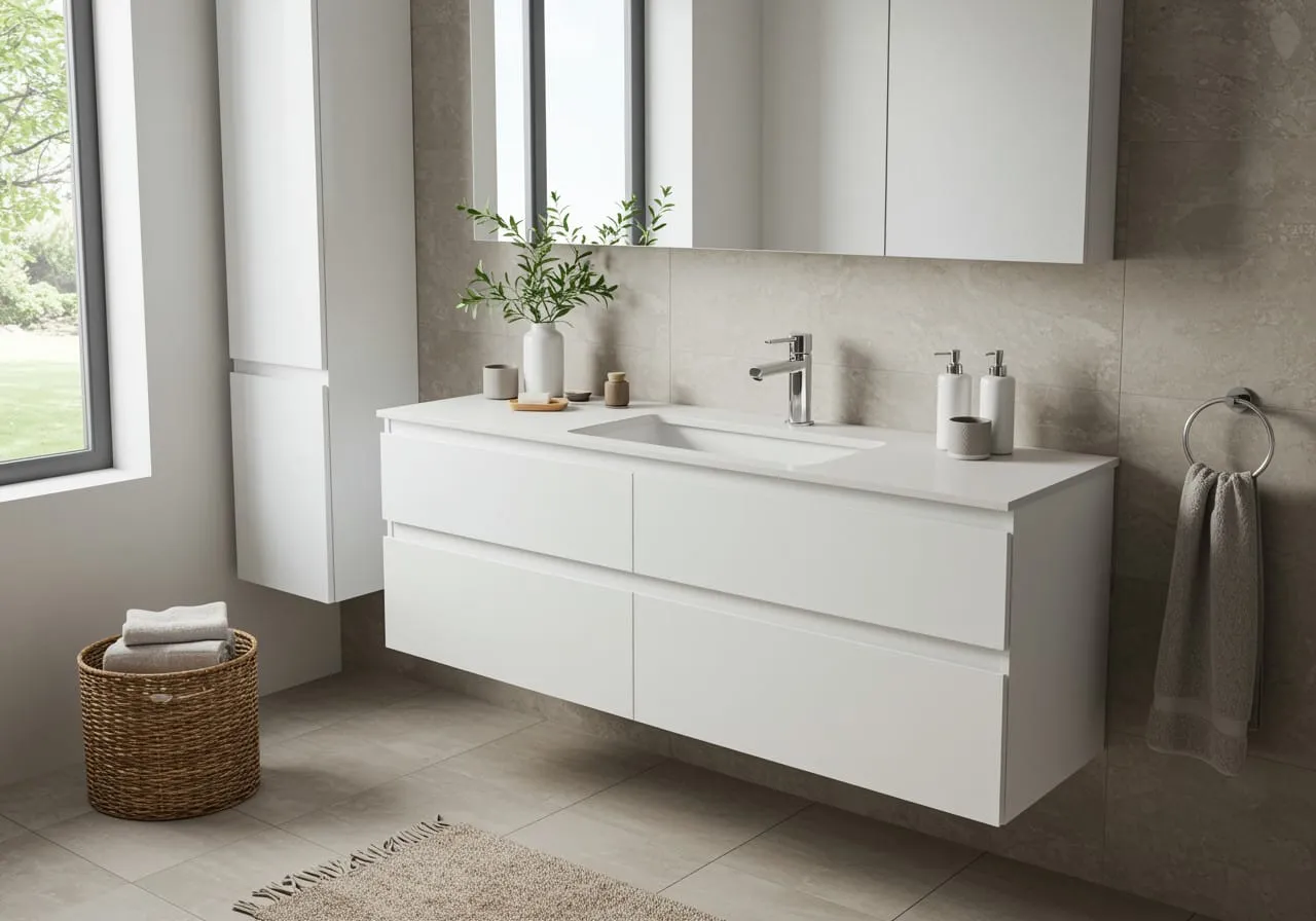 Elegant Floating Vanities