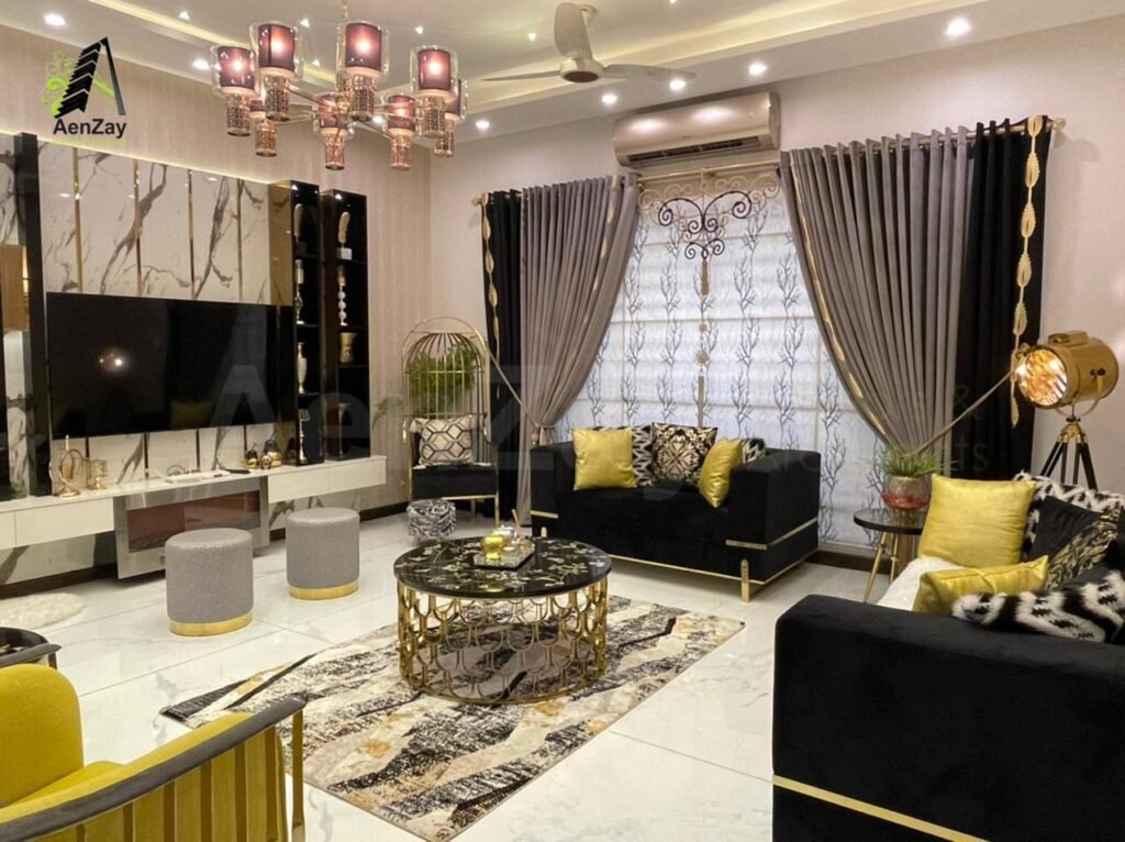 Living Room Design in Lahore