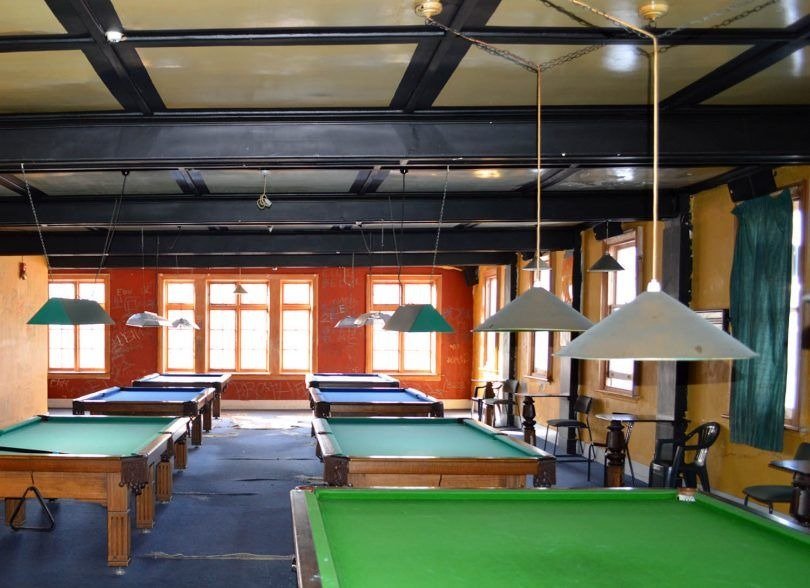 Snooker Club Interior Design